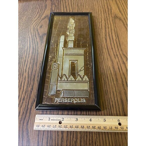 Framed Ornate Art: Ruins Of Persepolis Iran Persia - Achaemenid Empire